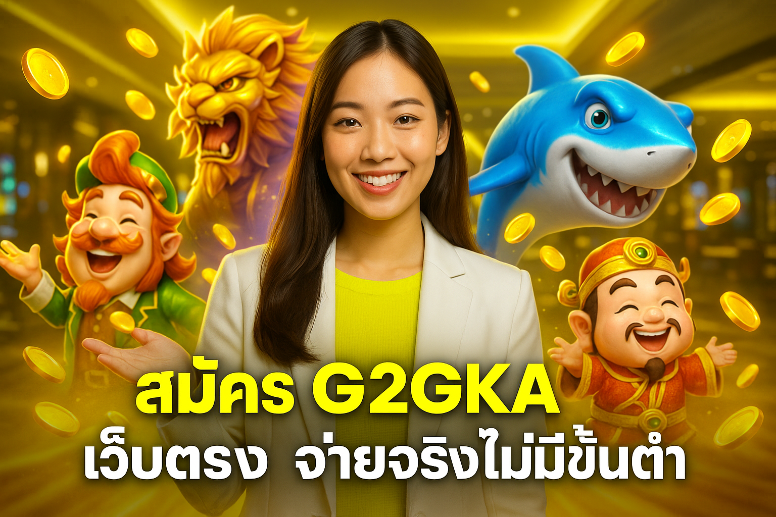 สมัคร G2GKA เว็บตรง จ่ายจริง ไม่มีขั้นต่ำ