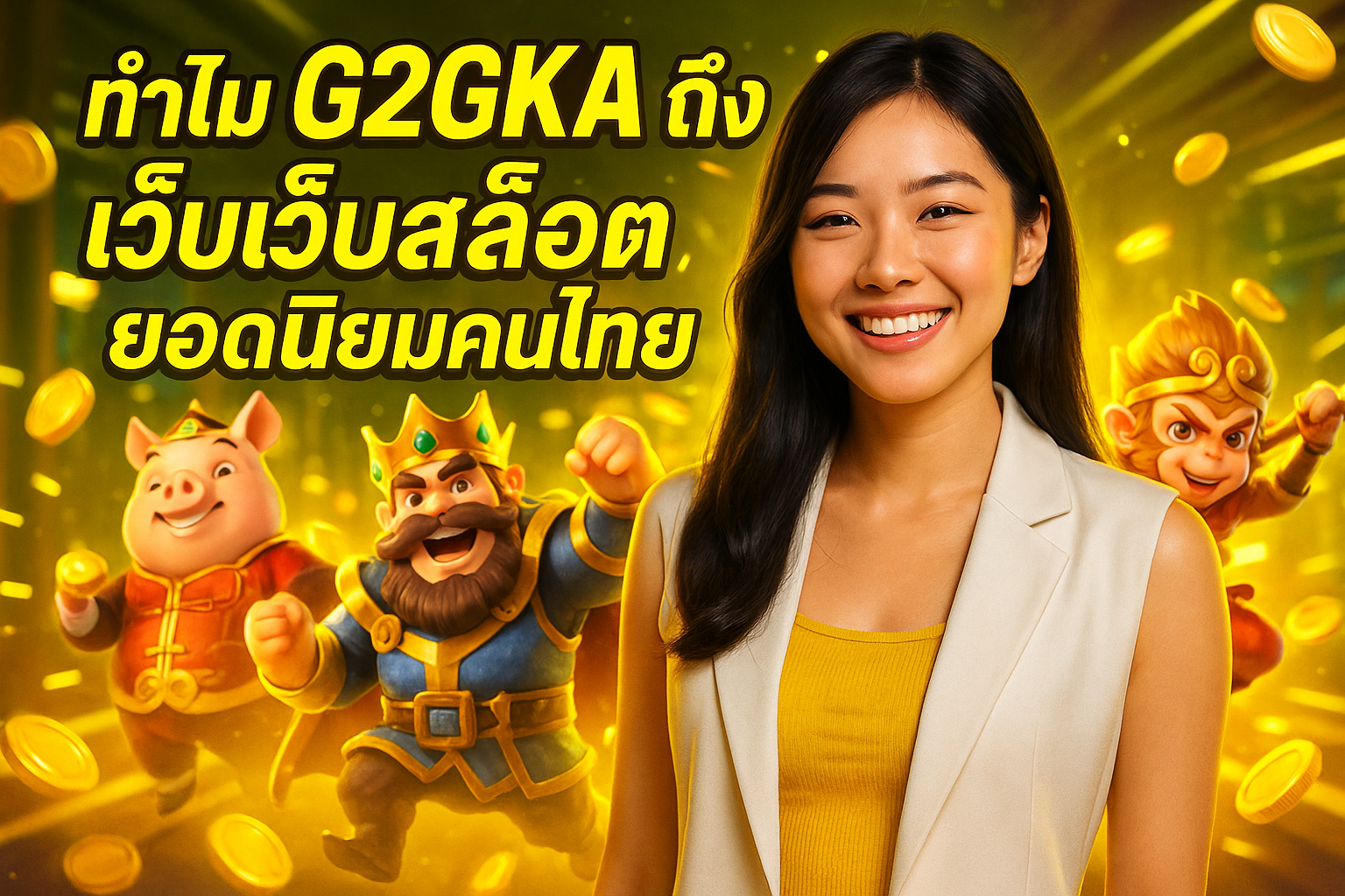 ทำไม G2GKA ถึงเป็นเว็บสล็อตยอดนิยมคนไทย